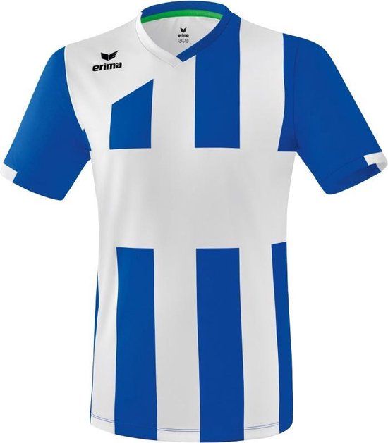 Erima Siena 3.0 Shirt - New Royal/Wit - Maat S