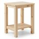 Homestyle4u Nachtkastje - Bijzettafel - Hout naturel