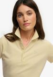 Superdry Heritage Slim Fit Poloshirt Dames Pastel Yellow