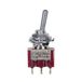 Boston SW-160-N Mini Toggle Switch - 2-Weg, On-On, 2-Polig, Nikkel