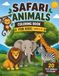 Safari Animals Coloring Book: For Kids Ages 3-8