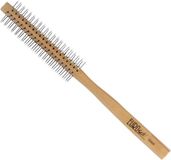 Eurostil Brosse circulaire en bois, nylon et bille 9 mm, 1 unité