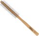 Eurostil Brosse circulaire en bois, nylon et bille 9 mm, 1 unité