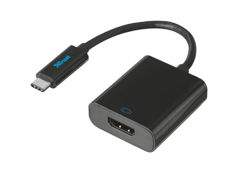 Trust 21011 USB naar HDMI Adapter - Zwart