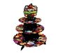 FIESTAS GUIRCA Monster dienblad met 3 verdiepingen