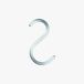 Nomess Copenhagen S-HOOK Handdoekenhaak Zilver 5 stuk(s)