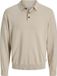 JACK & JONES PLUS - JJEBASIC KNIT LS POLO SN PLS Heren Trui