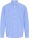 Casual Friday Shirt Casual Friday Vensson Ultramarijn Katoen Lange Mouw Gestreept XL
