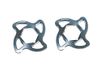 1 Accossato Titanium voorspanschroeven met 17 mm binnenzeskant voor Yamaha Thunderace 1000 2000 tot 2005 (CC 1000)