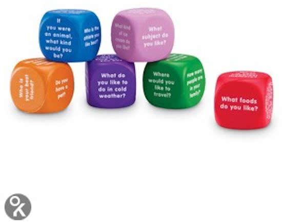 Learning Resources Gespreksdobbelstenen Engels moeilijk