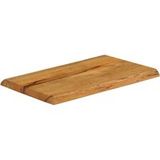 Maison Exclusive - Plateau 50x40x3,8 cm bord vivant bois massif manguier