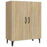 vidaXL Sonoma Eiken Houten Dressoir 70x34x90 cm
