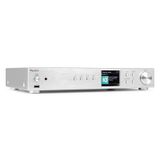 Audizio Adria DAB Tuner Internetradio Bluetooth 5.0 Spotify Connect, Zilver