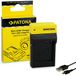 Patona Chargeur fin pour DMW-BLG10 / DMC-GF6 Pile compatible avec Panasonic DC-TX2 DMC-GF6 DMC-GX7