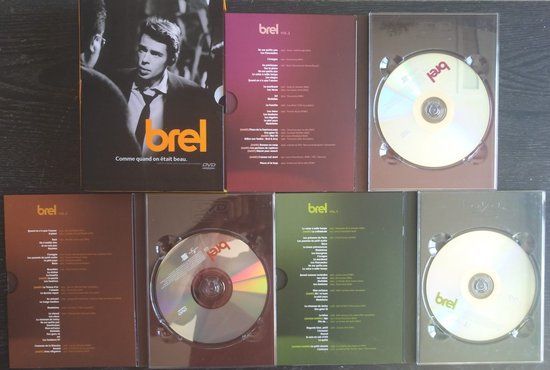 Brel, Jacques Brel - Comme Quand On Etait Beau (3DVD)