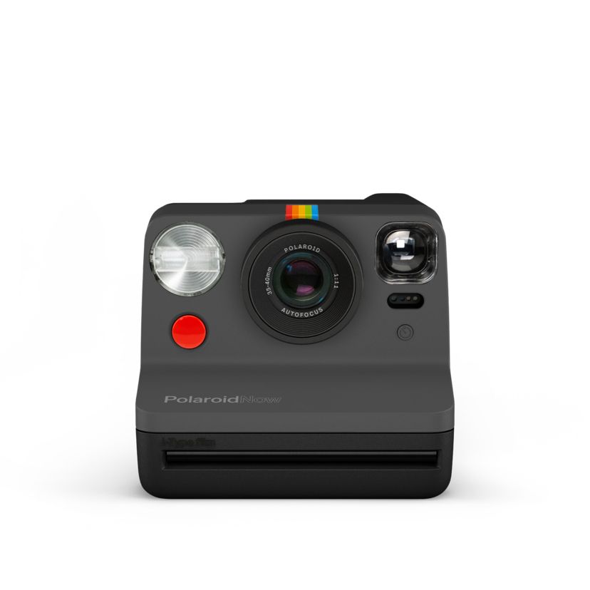 Polaroid Now Instant Camera - Black & Grey