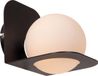 Lucide DAVY - Wandlamp Badkamer - 1xG9 - IP44 - Zwart