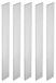 5 barres plates en acier 1095, dimensions : 12 x 1,5 x 4/16 pouces