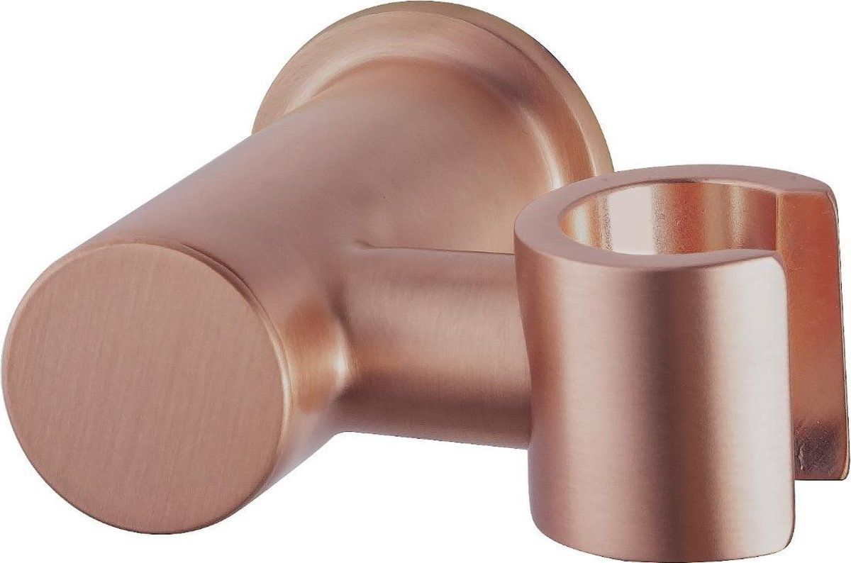 Wiesbaden Luxe Handdouchehouder Kantelbaar Geborsteld Koper