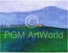 Your Decoration B.V. Kunstdruk Ralf Westphal - Abendstimmung in der Toskana 70x50cm