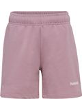 hummel hmlJR LIGHT SWEAT SHORTS Unisex Kinderen Katoen Kort SEA FOG Maat 164