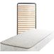 Lot de 2 matelas + sommier + pieds offerts 90x190 mousse poli lattex indéformable - 23 cm - très ferme