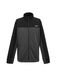 REGATTA Fleece jas 'Highton Full Zip V' donkergrijs / zwart / wit