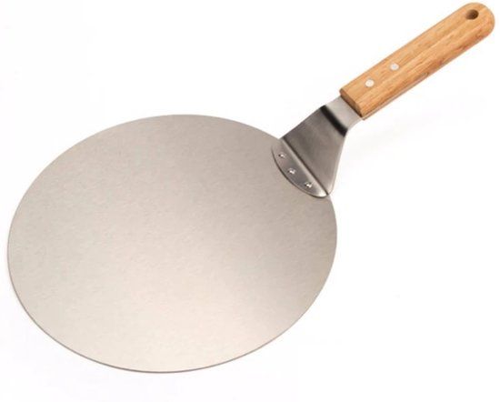KRUMBLE Pizzaschep RVS met houten handvat - 8719688007066