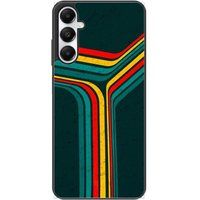 Samsung Galaxy A05S Retro lines Verstevigd hoesje met sublimatie bedrukking