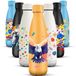 HoneyHolly Thermosfles, 500 ml, BPA-vrij, dubbelwandig, lekvrij, 18/8 roestvrij staal, voor sport, school, yoga
