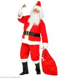 Widmann SRL Net Echte Vriendelijke Kerstman Kostuum Rood L/XL