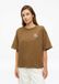 s.Oliver T-shirt pour femmes, marron, taille 46, manche courte, col rond, coton