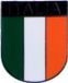 Merkloos 4x stuks Pin broche van vlag Italie 2 x 1.5 cm - Italie feestartikelen