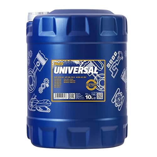 MANNOL Universele 15W-40 API SG/CD motorolie, 10 liter