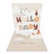 Grafik-Werkstatt Pretty Mini pop-up kaart | driedimensionaal | geboorte | Hallo baby