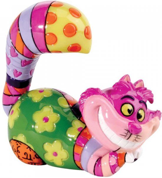 Disney by Romero Britto Disney beeldje - Britto collectie - Cheshire Cat (Mini)