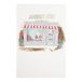 Draeger Paris Wenskaart Vrolijk feestdagen, hete party Areveillon party, zakelijk feest, warm goud en glitter, 12 x 17 cm, Made in Engeland, inclusief envelop, FSC®-papier