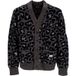 the-hundreds Killer Cardigan pour hommes, charbon de bois