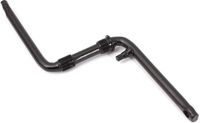 BMX one-piece crank 175mm zwart