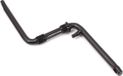 BMX one-piece crank 175mm zwart