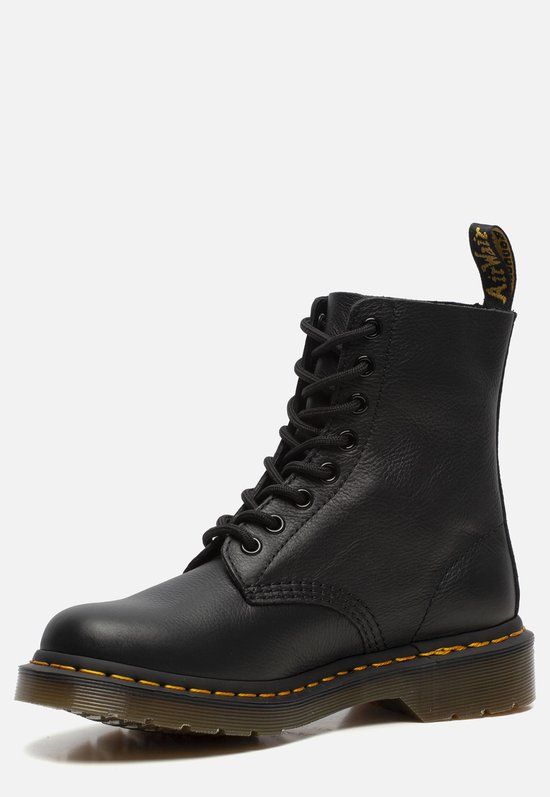 Dr. Martens 1460 Pascal Black Virginia - Unisex Boots - Size 39