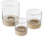 ATMOSPHERA CREATEUR D'INTERIEUR Set van 3 ETÉ-theelichtjes