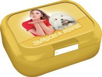 Samson & Marie Broodtrommel met naamlabel - Geel