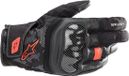Alpinestars SMX Z Drystar Zwart Rood Fluo - Maat S