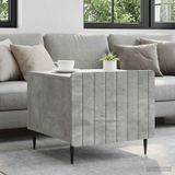 Prolenta Maison Exclusive - Salontafel in betonlook, grijs, 49 x 50 x 42 cm, gemaakt van houtvezel
