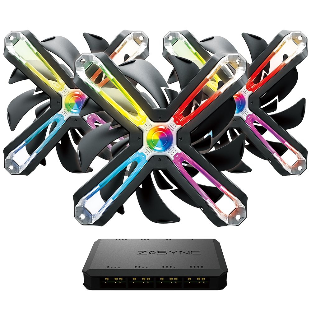 Zalman ZM-SF120A3 120mm Case Fan - Black