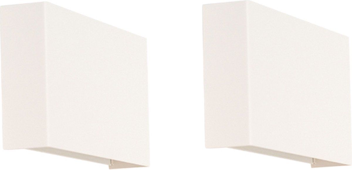 QAZQA Otan - Wandlamp - 2-lichts - D 5 cm - Wit