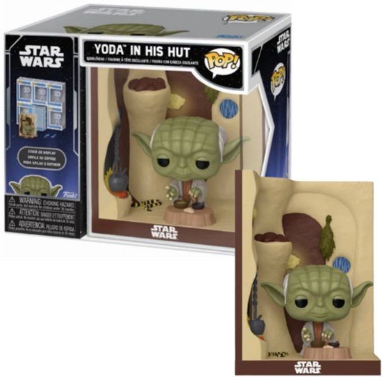 Funko Star Wars Yoda in his Hut (Pop! Nooks) vinylfiguur Unisex - Neutraal - Standard