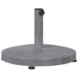 VidaXL Parasolvoet Grijs