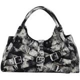 Desigual Handtas Schoudertas Uranio Heritown Hand Bag Tutti Fruti Zwart